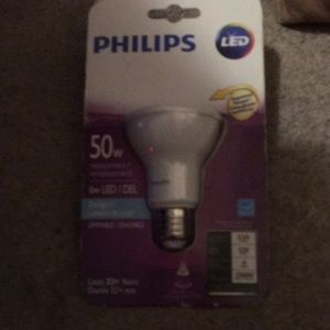 Philip LED 50w replacement 6w. LED